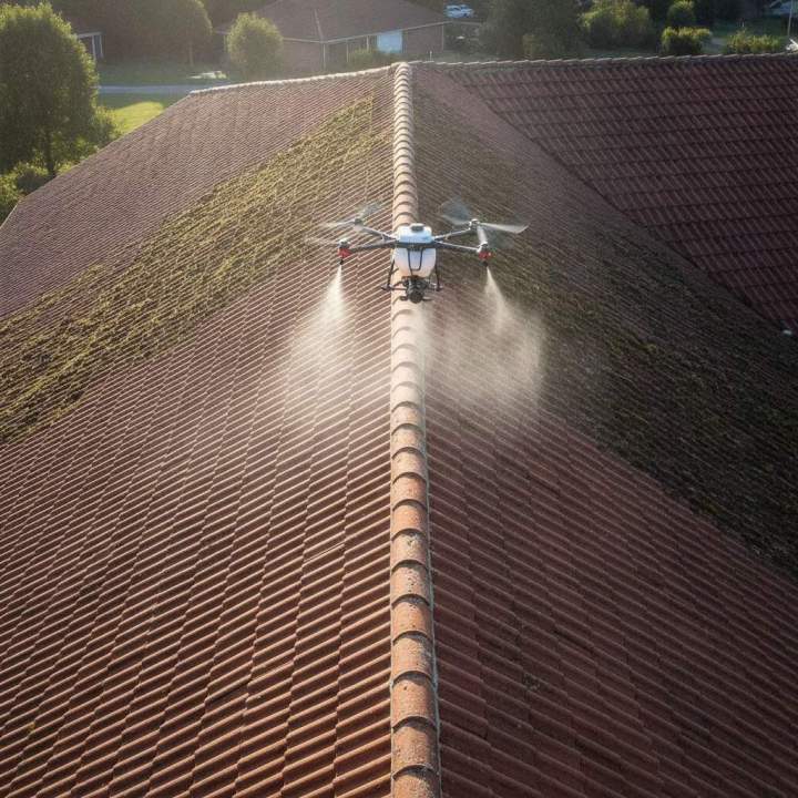 demoussage toiture drone prix 2